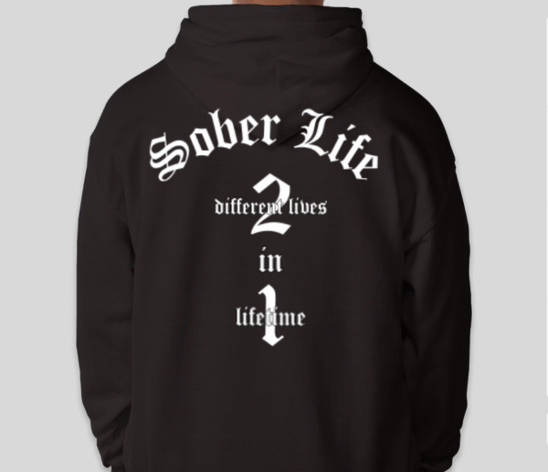 SK Designs Sober Life Hoodie - Image 3