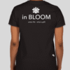 In Bloom Black Short Sleeve InBloom_ShortSleeveT_Black