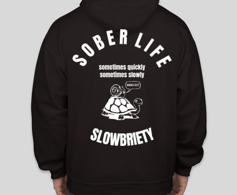 Slowbriety_Hoodie_Black