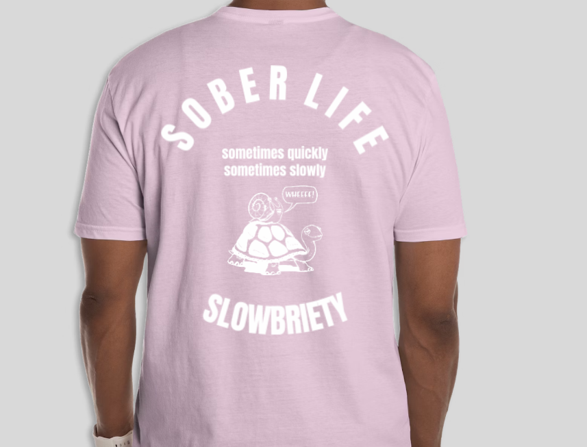 Slowbriety_ShortSleeveT_Pink